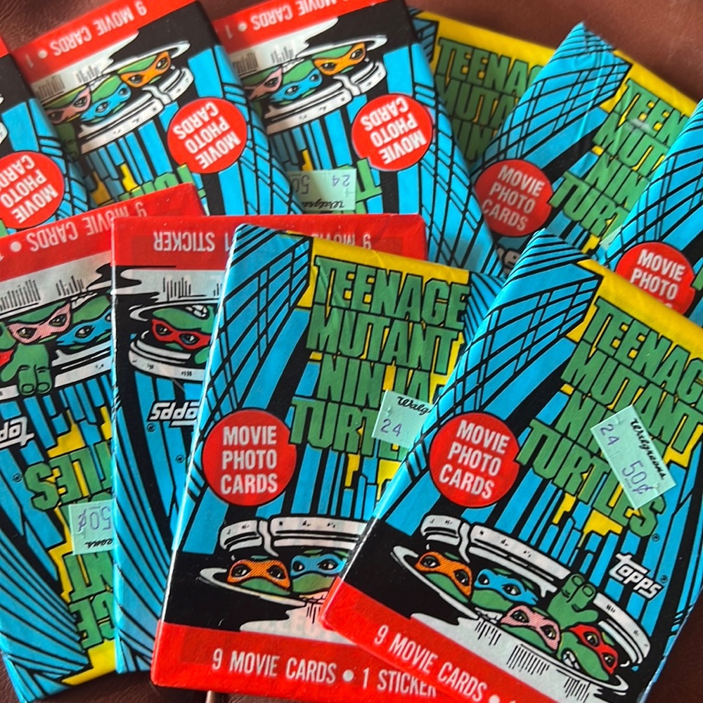 TMNT Teenager Mutant Ninja Turtles 1990 Vintage Topps
Movie Photo Cards